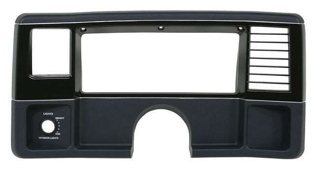 86-88 Monte Carlo / El Camino Dash Instrument Face Plate Dark Blue