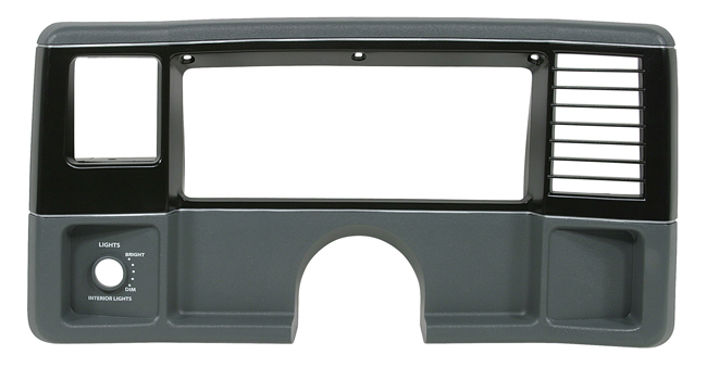 86-88 Monte Carlo / El Camino Dash Instrument Face Plate Dark Gray