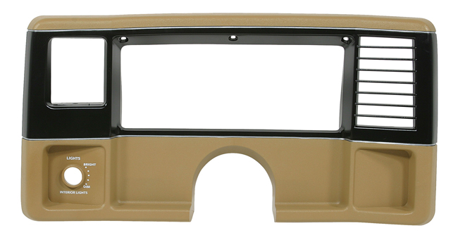 86-88 Monte Carlo / El Camino Dash Instrument Face Plate Saddle