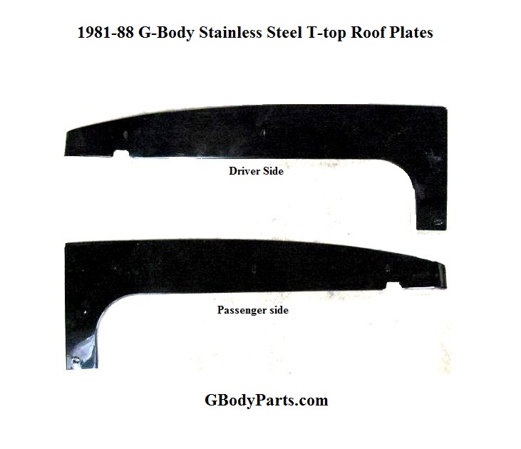 Stainless T-Top Plates