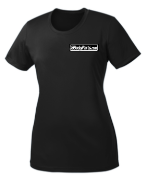 GBody Parts Logo Ladies Performance T-Shirt