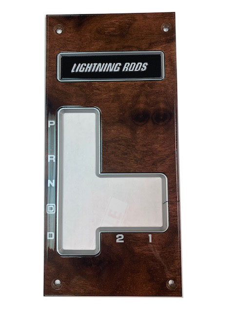 1983-84 Hurst Olds 4 speed Lightning Rod Shifter Plate