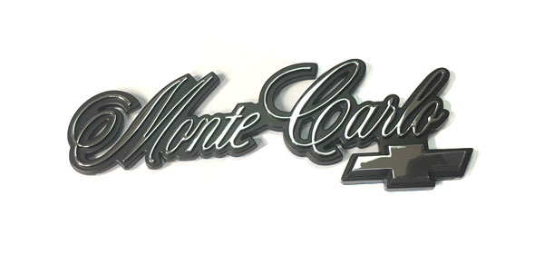 1978 - 88 Chevrolet Monte Carlo Trunk Lid Emblem with Bowtie