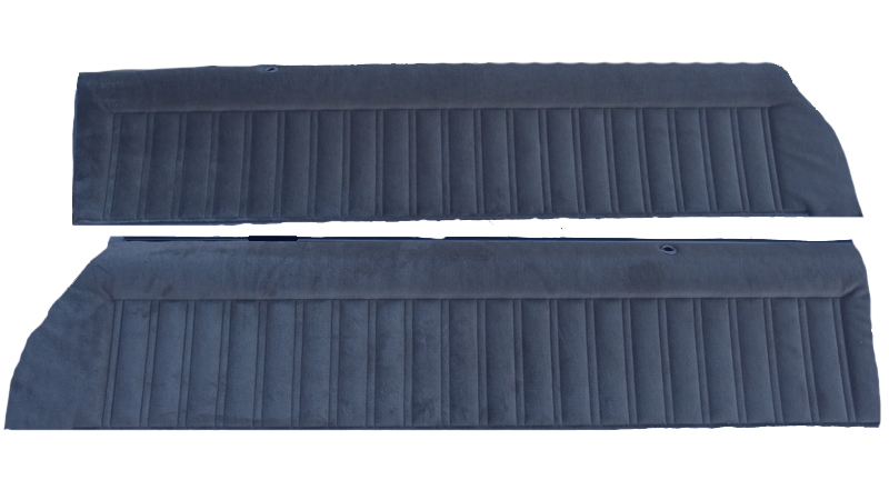 1986-87 Turbo T-Type Regal Upper Door Panels - Show Quality PUI, Dark Blue