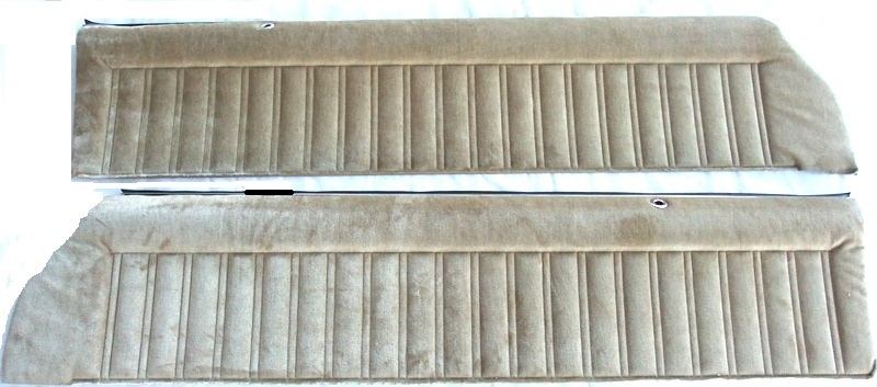 1986-87 Turbo T-Type Regal Upper Door Panels - Show Quality PUI, Saddle Tan