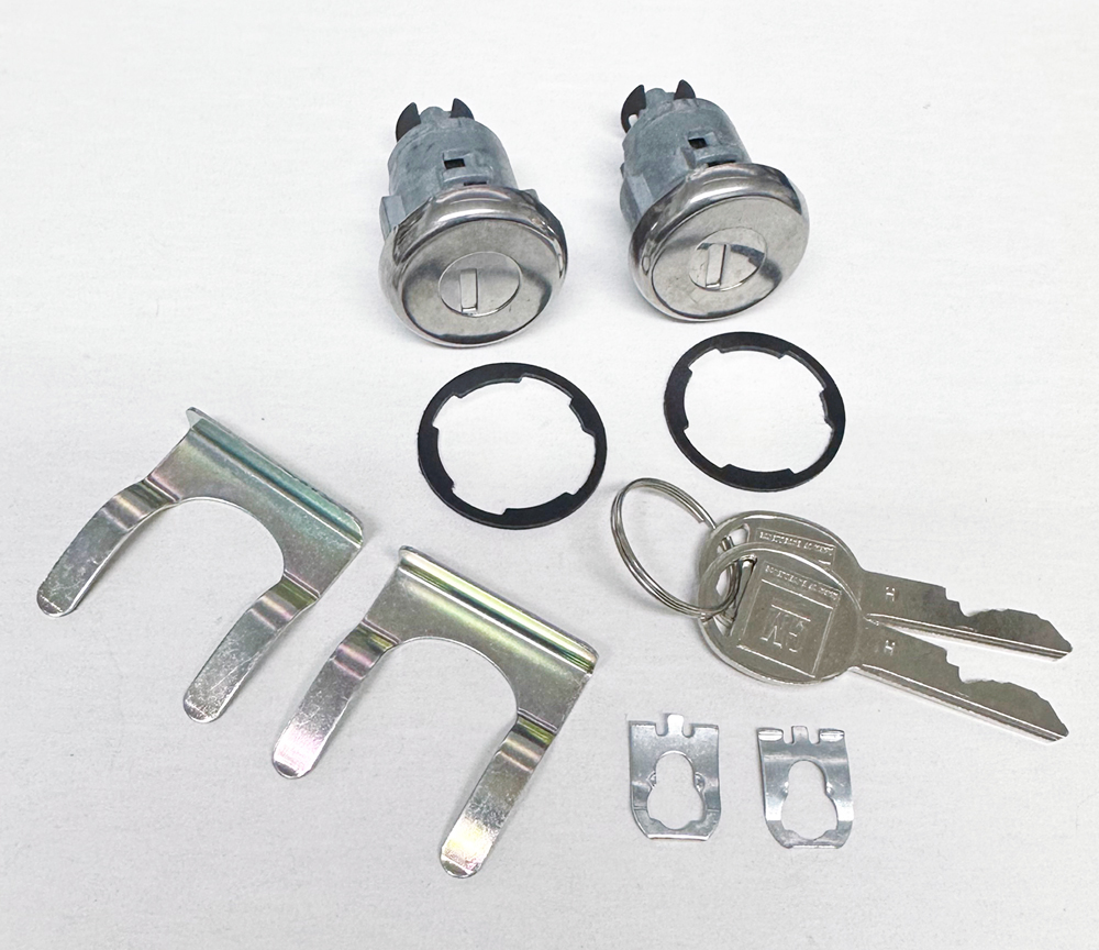GBody Chrome Keyed UA6 Security Door Locks with Keys