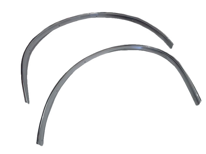 1981-87 Buick Regal Limited Anodized Wheel Well Moldings Rear Set