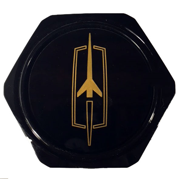 Gold Rocket Logo Center Cap Inlay