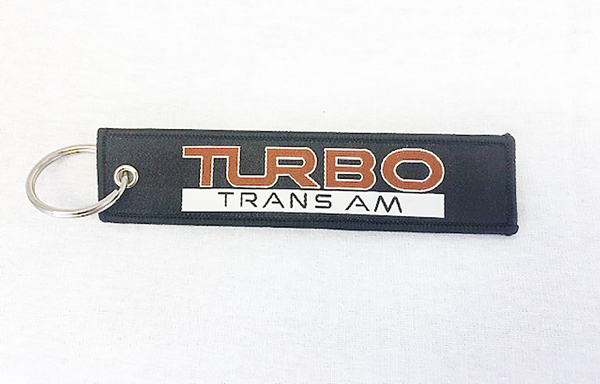 Turbo Trans Am Embroidered Key Chain