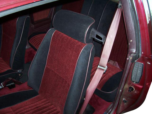 Custom Order 81-88 Monte Carlo SS Front Bucket and Rear Seat Covers