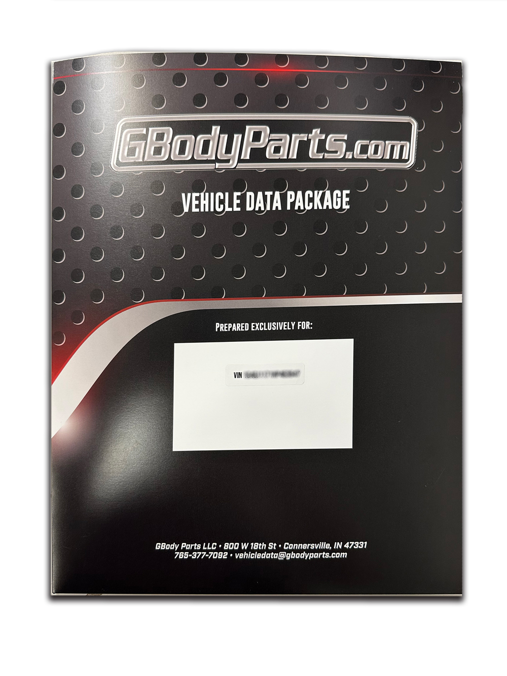 Complete Vehicle Data Package