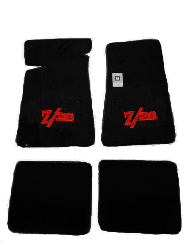 1974-1981 Chevrolet Camaro Z-28 Coupe ACC Brand 4 Piece Floor Mats