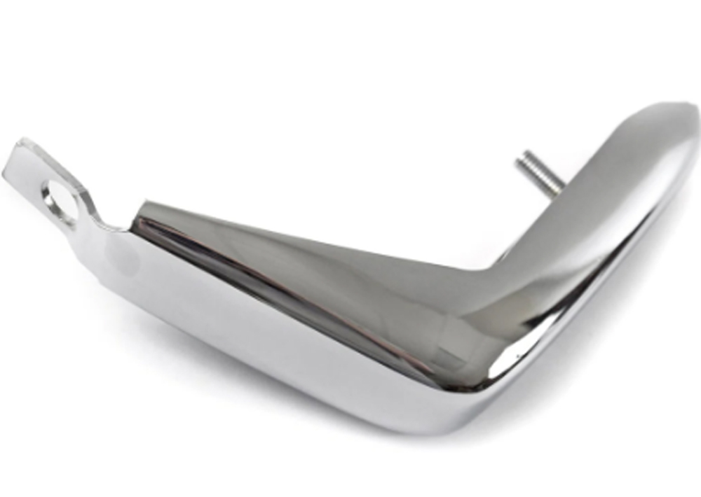81-87 Regal Front Bumper Guard Bumperette - Chrome Passenger Side