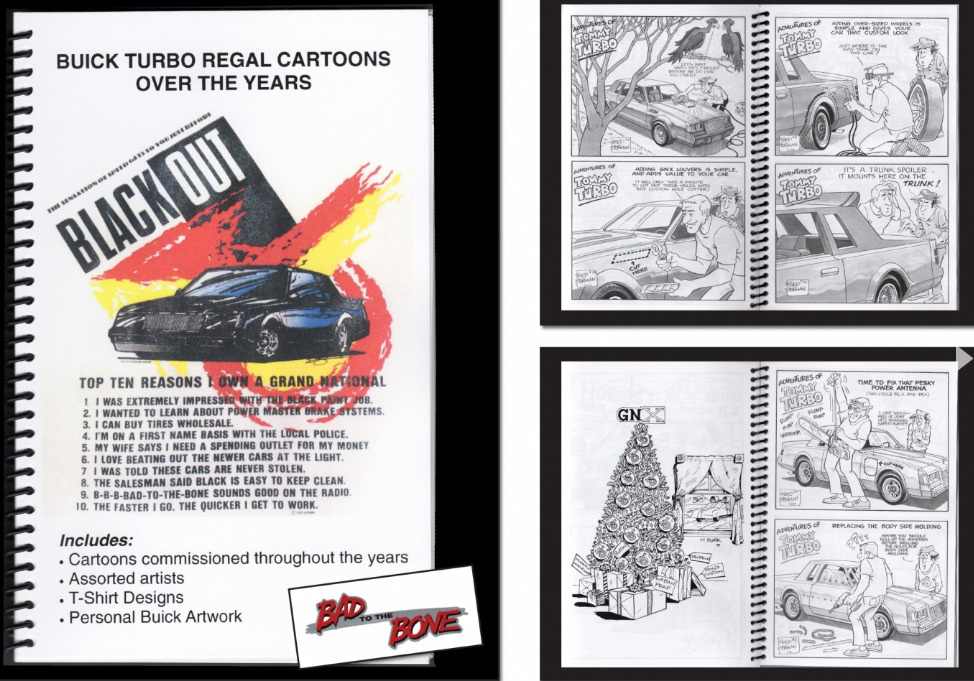Turbo Regal Cartoons Over The Years Booklet