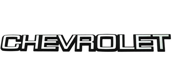 Chevrolet Trunk Emblem