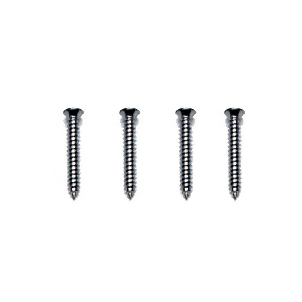 1980-1987 Buick Marker Light Trim T-15 4 Piece Hardware Kit, Chrome