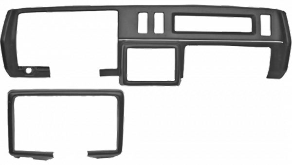 78-87 Buick Regal Plastic Dash Cover - Slate Grey
