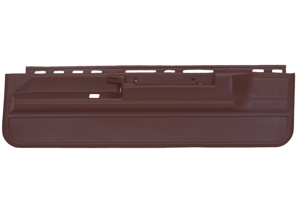 78-88 Lower Door Panel Set 1591 Burgundy