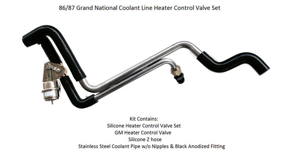 86-87 Grand National heater line Kit