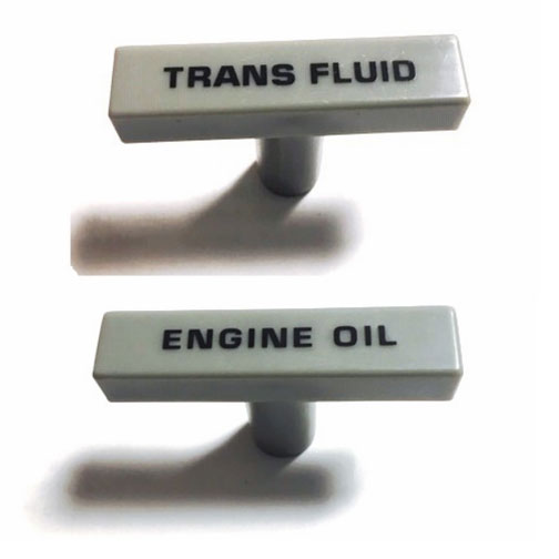 1986-1987 Turbo Buick 1989 TTA engine and transmission oil indicator handle set