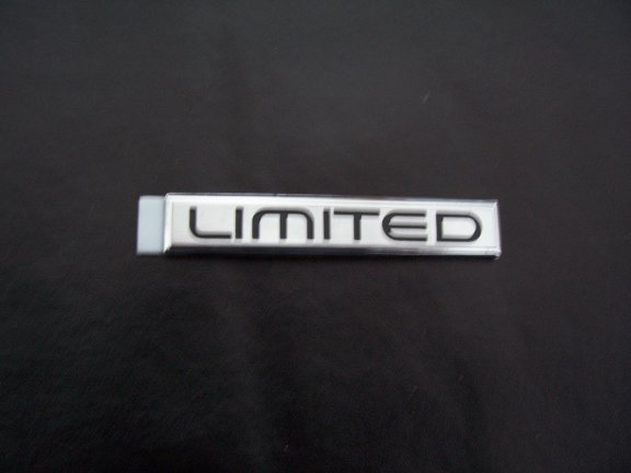 Limited Quarter Panel Emblem