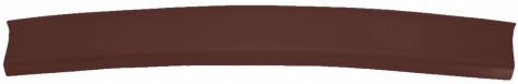 Reproduction Rear Package Tray 1591 Burgundy
