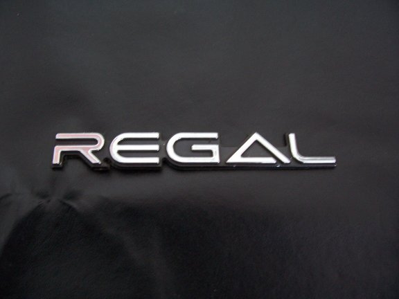 1984-1987 Buick REGAL T-Type Grand National GNX QUARTER PANEL EMBLEM Badge GM