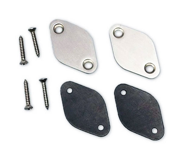 78-88 Seat Belt Retractor Delete Panel Set with Gaskets and Hardware