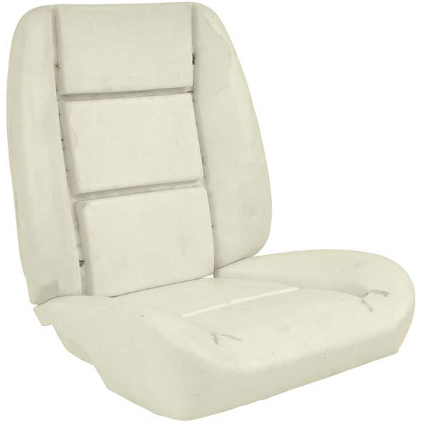 1978-88 Low Back Bucket Seat Cushion Bun Each