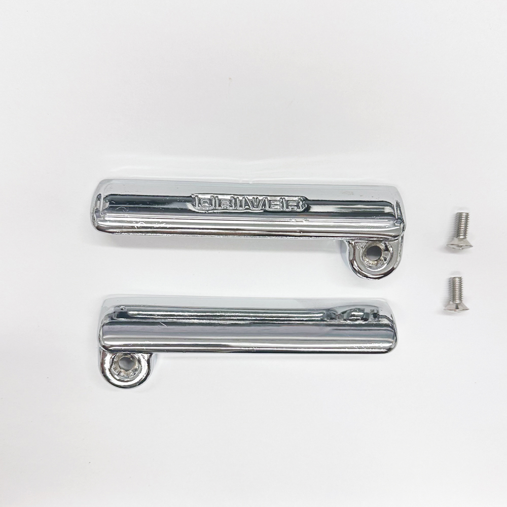 86-88 GM T-Top Panel Release Lock Lever Handles for Locking T-Tops - Chrome Pair