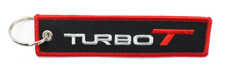 Turbo T Embroidered Key Chain
