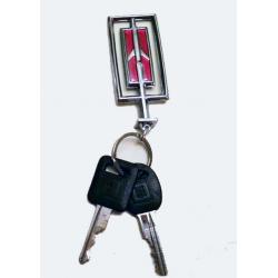 78-80 Oldsmobile Rocket Logo Header Panel Hood Emblem Key Chain