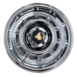 Grand National ALL CHROME 15" x 8" Aluminum Wheels Rims