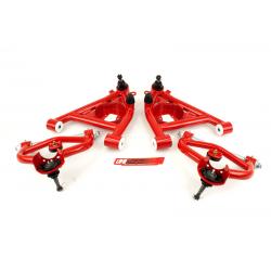 UMI Performance 78-88 Regal G-Body Lower Front Control Arms Delrin Bushings  Red