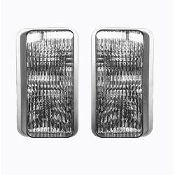 1978-79 Oldsmobile Cutlass H/O 442 Front Clear Marker Light Set