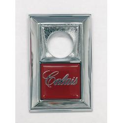 1978-80 Cutlass Calais Metal Trunk Lock Bezel Ornament Emblem GM 20084338