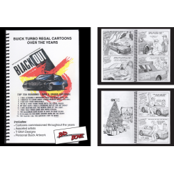 BUICK TURBO REGAL CARTOONS OVER THE YEARS BOOKLET