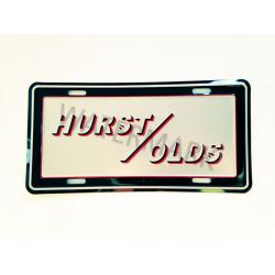 1984 Hurst Olds Stamped license plate