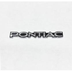 PONTIAC 1978-80 Grand Am, 1982-1990 Firebird Trans Am Metal Header Panel Emblem, Replaces GM Part #10010647