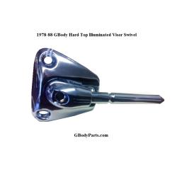 Hard top Illuminated Sun Visor Swivel short