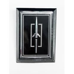 1978-79 Cutlass Rocket Header Panel Emblem Metal GM 559920