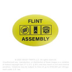 Flint Assembly Decal