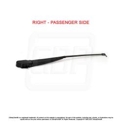 78-88 A&G Body Models Windshield Wiper Blade ARM - BLACK - Passenger Side RH
