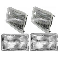 High Output Upgraded Head Light Set, High and Low Beam