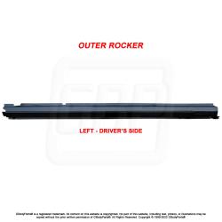 78-88 G-Body OUTER ROCKER PANEL - Driver's Side LH
