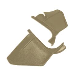 78-88 Kick Panel Cover Set - Light Saddle Tan