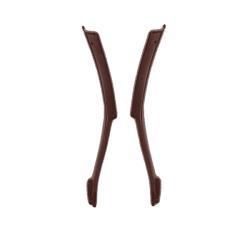 Interior B Pillar Trim - Roof to Floor Burgundy 1591