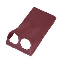 Turbo Buick 2 Gauge Console Pod 1600 Maple Red