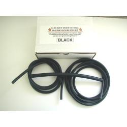 84/85 Silicone Vacuum Line Kit Black