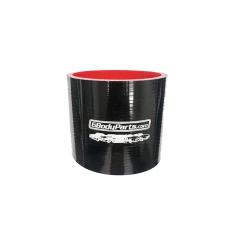 Silicone Hose Connector 4" BLACK